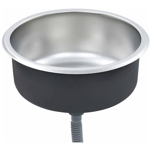 Lavello Da Cucina Con Filtro E Sifone In Acciaio Inox - Foto 2