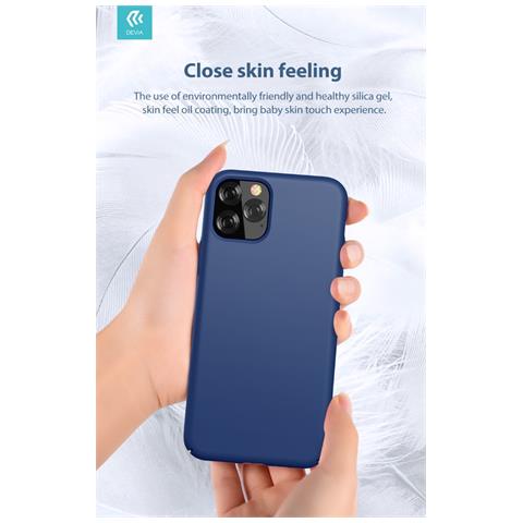 Cover In Silicone E Protezione Camera Per Iphone 11 Pro Nera - Foto 1