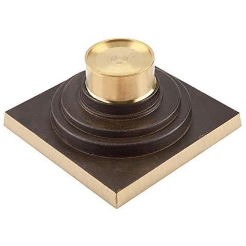 10 Cm Piano Di Scarico Dei Rifiuti Antico Ottone Drain Grate Della Copertura Del Setaccio Per La Casa Cucina Bagno Wc Lavanderia Giardino Allaperto (1)  - Foto 2