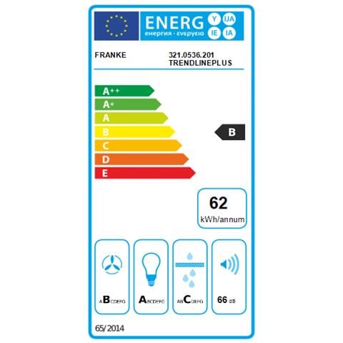 Cappa Trendline Plus Oy 70 Frankecappa Trend Line - Foto 4