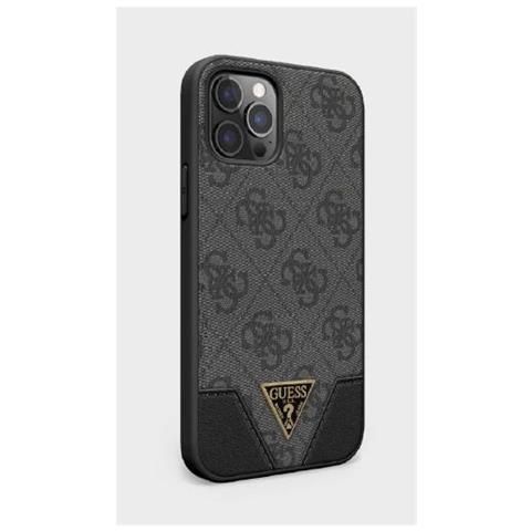 Guhcp12mpu4ghbk Custodia Per Cellulare 15,5 Cm (6.1"") Cover Nero, Grigio - Foto 1