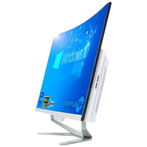 Aio All In One I7 27"" 8gb 240gb Ssd Full Hd Windows 10 Pro Pc Curvo Computer Bt - Foto 2