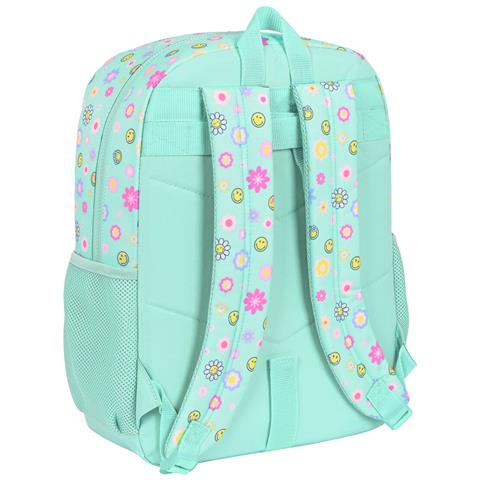 Zaino Scuola Smiley Summer Fun Turchese (32 X 43 X 14 Cm) - Foto 2