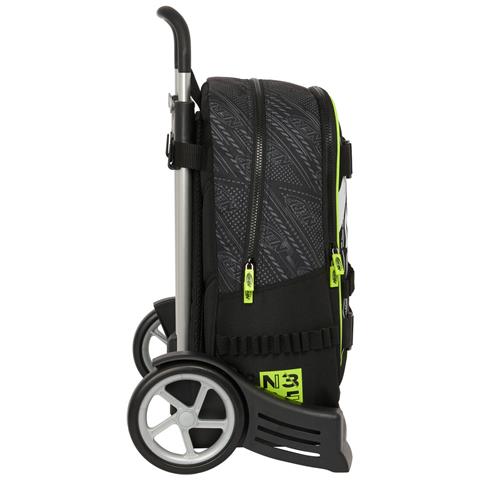 Trolley Per La Scuola Get Ready Nero 31 X 44 X 17 Cm - Foto 2