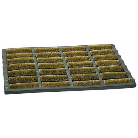 Zerbino Gomma Fibra Di Cocco Rullo 60 X 40 Cm - Foto 1