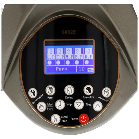 Termostimolatore Multifunzionale Lampada Infrarossi Per Parrucchiere Climazone Kallisto Silver Con Braccio Da Fissare Al Muro Per Trattamenti Cura Capelli Ondulazione Per Il Salone - Foto 2