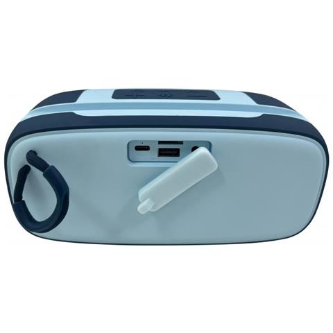 Altoparlante Audio Portatile Wireless USB tipo-C 20 W 80 W Altoparlante Portatile Ptereo Nero - Foto 2