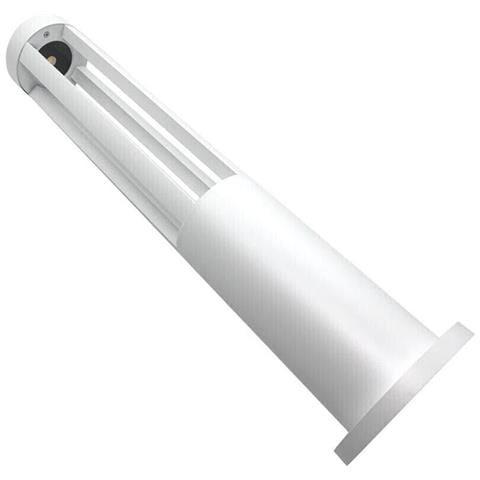 Lampione Da Terra Giardino 12 W Led Luce Naturale Lampioncino Bianco Es28bn - Foto 4