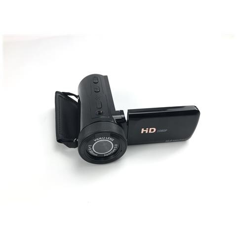 Fotocamera Digitale Hd Con Obiettivo Grandangolare Black - Foto 6