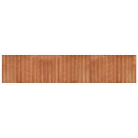 Tappeto Rettangolare Marrone 60x300 Cm In Bambù - Foto 2