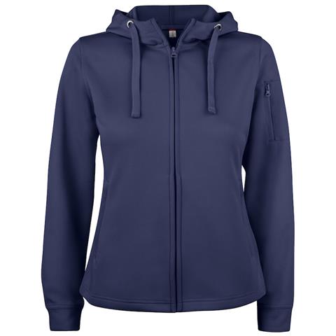 Basic Active Hoody Full Zip Lady Blu Scuro Xs - Foto 1