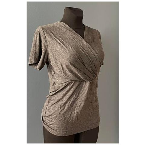 Top Gravidanza, Ideale Per L'allattamento, Grigio Scuro, Taglia Xl - Foto 6