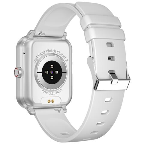 Smartwatch Impermeabile Ip65 Con Lunga Autonomia, Argento - Foto 5