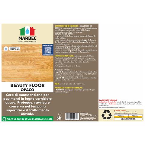 Beauty Floor Opaco 5lt - Cera Per Parquet - Foto 2