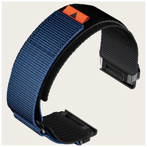 Cinturino Per Orologio In Nylon Da 26 Mm Per Garmin Fenix 8/7x Pro / 5x / 6x Blue - Foto 2