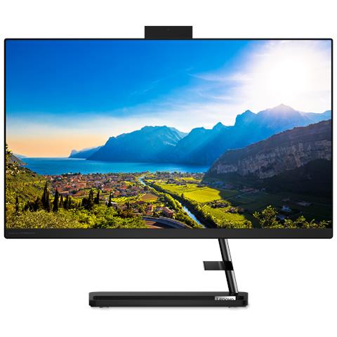 IdeaCentre AIO 3 24ALC6 AMD Ryzen™ 5 7430U 60,5 cm (23.8") 1920 x 1080 Pixel PC All-in-one 16 GB DDR4-SDRAM 512 GB SSD Windows 11 Home Wi-Fi 6 (802.11ax) Nero - Foto 1