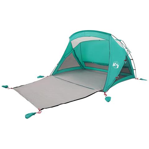 Tenda da Spiaggia 2 Persone Verde Mare Impermeabile - Foto 2