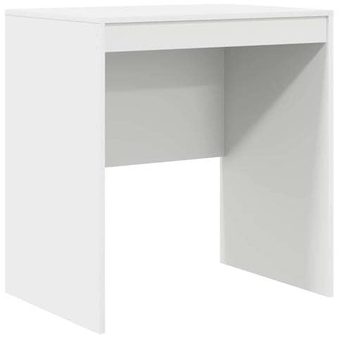 Scrivania Bianca Legno ingegnerizzato 70 x 50 x 76 cm Scrivania - Foto 1