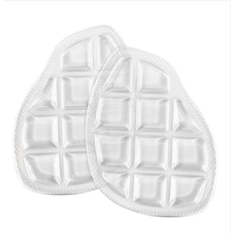 2 Cuscinetti Invisibili Antisfregamento Per Avampiede Per Tacchi Alti - Solette Massaggianti Auto-adesive In Gel Ad Assorbimento Degli Urti Transparent - Foto 1