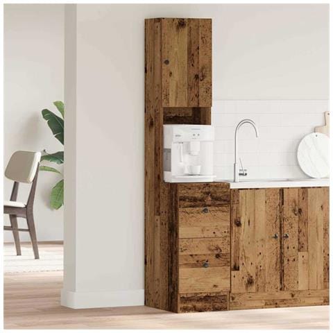 Mobile da cucina con cassetto Legno vecchio Legno multistrato - Foto 2