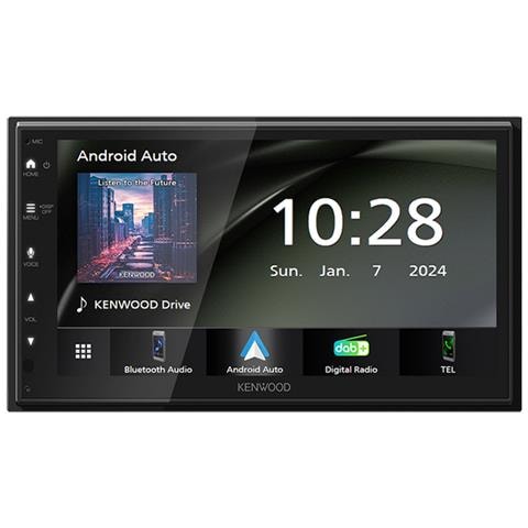 DMX6523DABS Ricevitore multimediale per auto Nero Wi-Fi Bluetooth - Foto 1