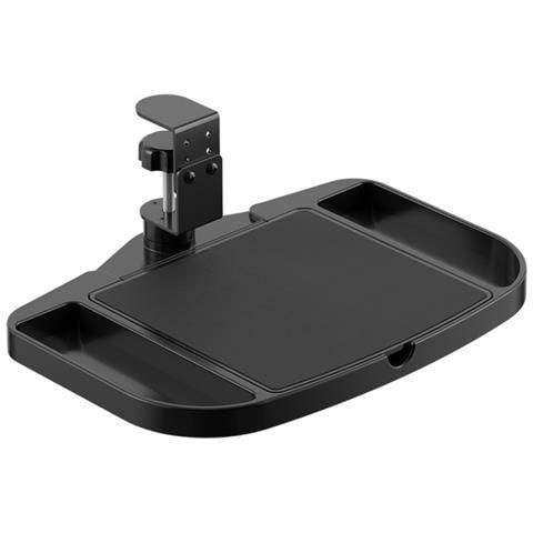 Supporto Per Mouse Pad Nero - Supporto Ergonomico Per Braccio Computer E Poggiapolsi - Confezione Da 2 - Foto 1