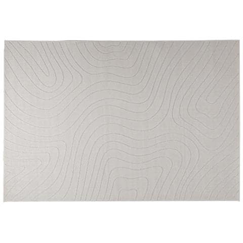 Tappeti per area HUARTE Crema 340 x 240 cm Poliestere - Foto 1