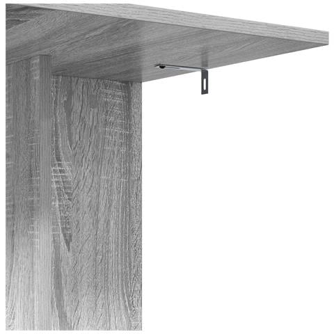 Tavolo laterale Grigio Sonoma 45 x 40 x 62,5 cm - Foto 9