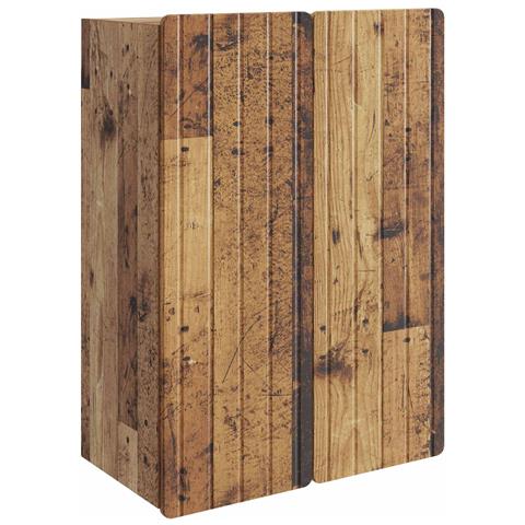 Mobiletto a muro Legno antico 66 x 34,5 x 92 cm - Foto 1