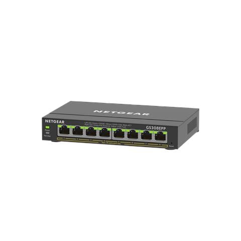 GS308EPP Gestito L2/L3 Gigabit Ethernet (10/100/1000) Supporto Power over Ethernet (PoE) Nero - Foto 1