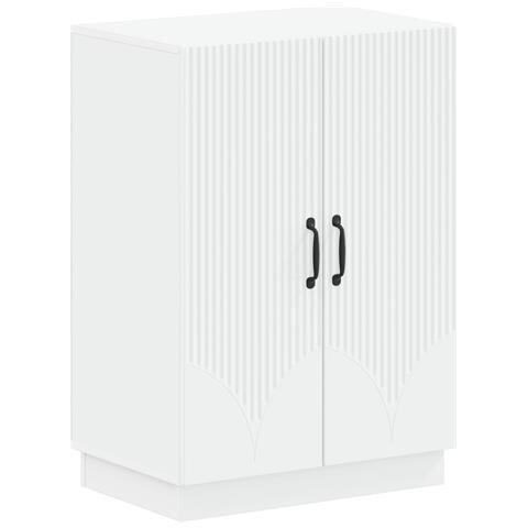 Mobile per scarpe HOORN 59,5 x 39,5 x 87 cm Bianco - Foto 1