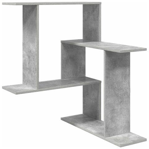 Scaffale da parete Grigio Cemento 67 x 67 x 87 cm - Foto 1