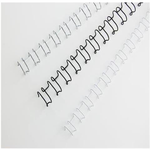 conf. 100 Dorsi metallici 21 nero 12 mm IB165320 - Foto 4