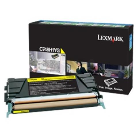 Toner Originale Giallo C748 / C748de Capacità 10000 Pagine - Foto 1