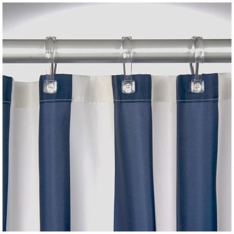 Tenda Per Doccia Linje 180 Cm Blu 233011324 - Foto 2