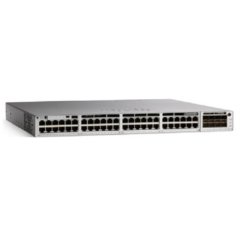 Cisco Catalyst C9300-48UXM-A Gestito L2 / L3 10G Ethernet (100/1000/10000) Supporto Power over Ethernet (PoE) 1U Grigio switch di rete - Foto 1