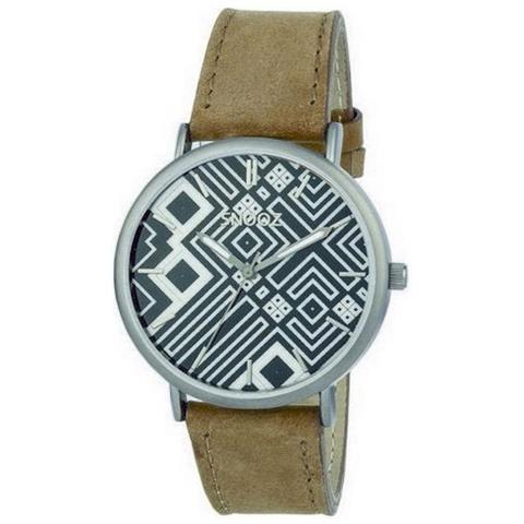 Orologio Analogico Quarzo Uomo con Cinturino in Pelle Saa1041-83 - Foto 2
