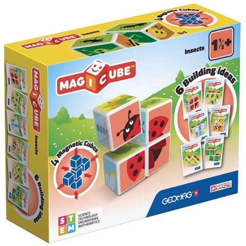 Geomag - Mab18000 - Magicube Insects Con 4 Cubi - Foto 1