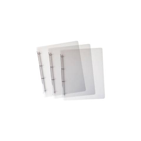 Raccoglitore Lumina 22x30 4 Anelli Tondi D15 Pp Trasparente - Foto 1
