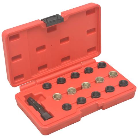 Kit Riparazione Filetto Candela Incandescenza 16 Pz M14x1,25 - Foto 1