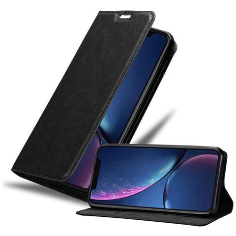 Custodia Compatibile Con Apple Iphone 11 Pro Max (xi Pro Max) In Nero Di Notte - Coperchio Protettiva Con Chiusura Magnetica, Funzione Stand E Tasca Per Le Carte - Foto 1
