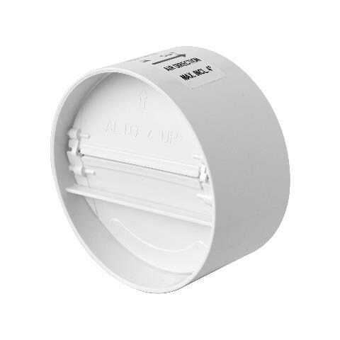 Valvola A Farfalla Di Non Ritorno Aria Per Tubo Cappa - Foto 4