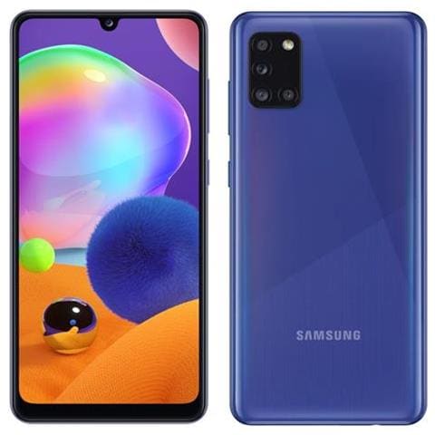 Galaxy A31 Blu 128 GB Dual Sim Display 6.4" Full HD+ Slot Micro SD Fotocamera 48 Mpx Android Italia - Foto 8