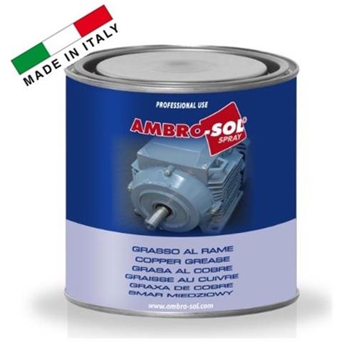 Barattolo 1l 900gr Grasso Al Rame Inibitore Di Corrosione Lubrificante 1000° - Foto 1