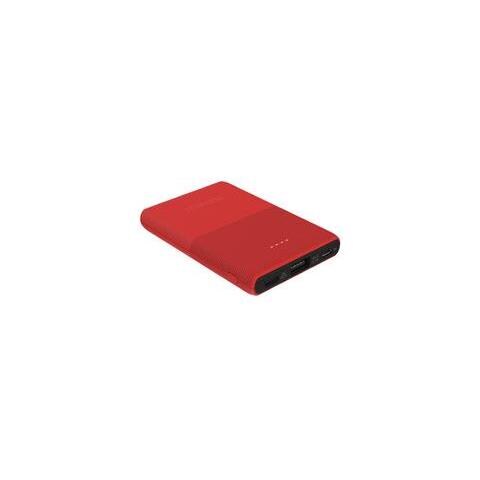 P50 Pocket - Powerbank - 5000 Mah - 2,1 A - 2 Ausgabeanschlussstellen (usb, Usb-c) - Poppy Red (282272)  - Foto 1