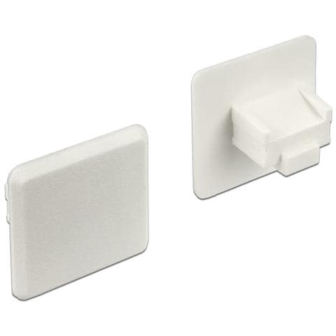 64019 RJ-45 Bianco 10pezzo (i) copripresa elettrica - Foto 1