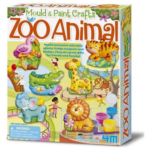 Gesso E Pittura: Animali Dello Zoo - Foto 1