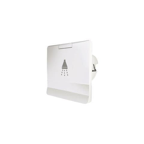 Contenitore Porta Doccia Con Coperchio Flessibilein Elastomero Termoplastico. Resistente Ai Raggi Uv E Alle Variazioni Di Temperatura. Coperchio Mm 96. Taglio Mm 70 - Foto 1