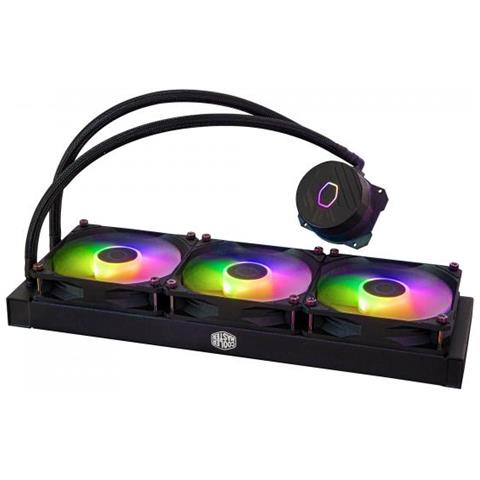 Dissipatore CPU a Liquido MasterLiquid 360L Core ARGB per Socket Intel LGA1700 / LGA1200/LGA1151/LGA1150/LGA1155/LGA1156 e Socket AMD AM5/AM4/AM3+ /AM3 / AM2+ / AM2 / FM2+ / FM2 / FM1Dissipatore CPU a Liquido MasterLiquid 360L Core ARGB LGA1700 / LGA1200/LGA1151/LGA1150/LGA1155/LGA1156 e Socket AMD AM5/AM4/AM3+ /AM3 / AM2+ / AM2 / FM2+ / FM2 / FM1 Socket AMD AM5/AM4/AM3+ /AM3 / AM2+ / AM2 / FM2+ / FM2 / FM1 - Foto 3