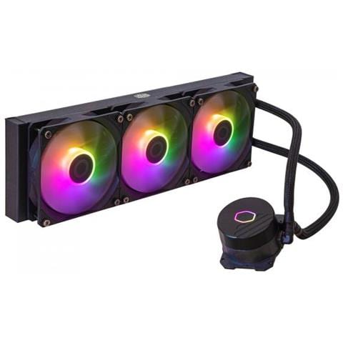 Dissipatore CPU a Liquido MasterLiquid 360L Core ARGB per Socket Intel LGA1700 / LGA1200/LGA1151/LGA1150/LGA1155/LGA1156 e Socket AMD AM5/AM4/AM3+ /AM3 / AM2+ / AM2 / FM2+ / FM2 / FM1Dissipatore CPU a Liquido MasterLiquid 360L Core ARGB LGA1700 / LGA1200/LGA1151/LGA1150/LGA1155/LGA1156 e Socket AMD AM5/AM4/AM3+ /AM3 / AM2+ / AM2 / FM2+ / FM2 / FM1 Socket AMD AM5/AM4/AM3+ /AM3 / AM2+ / AM2 / FM2+ / FM2 / FM1 - Foto 1